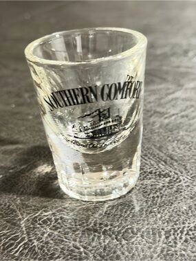 Southern Comfort Branded Clear Shot Glass - Clear Glass